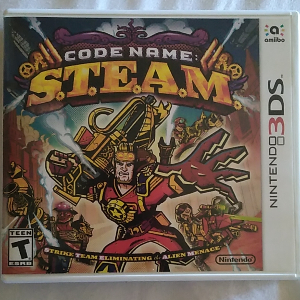 Nintendo 3DS:CODE  NAME: S. T. E. A. M.